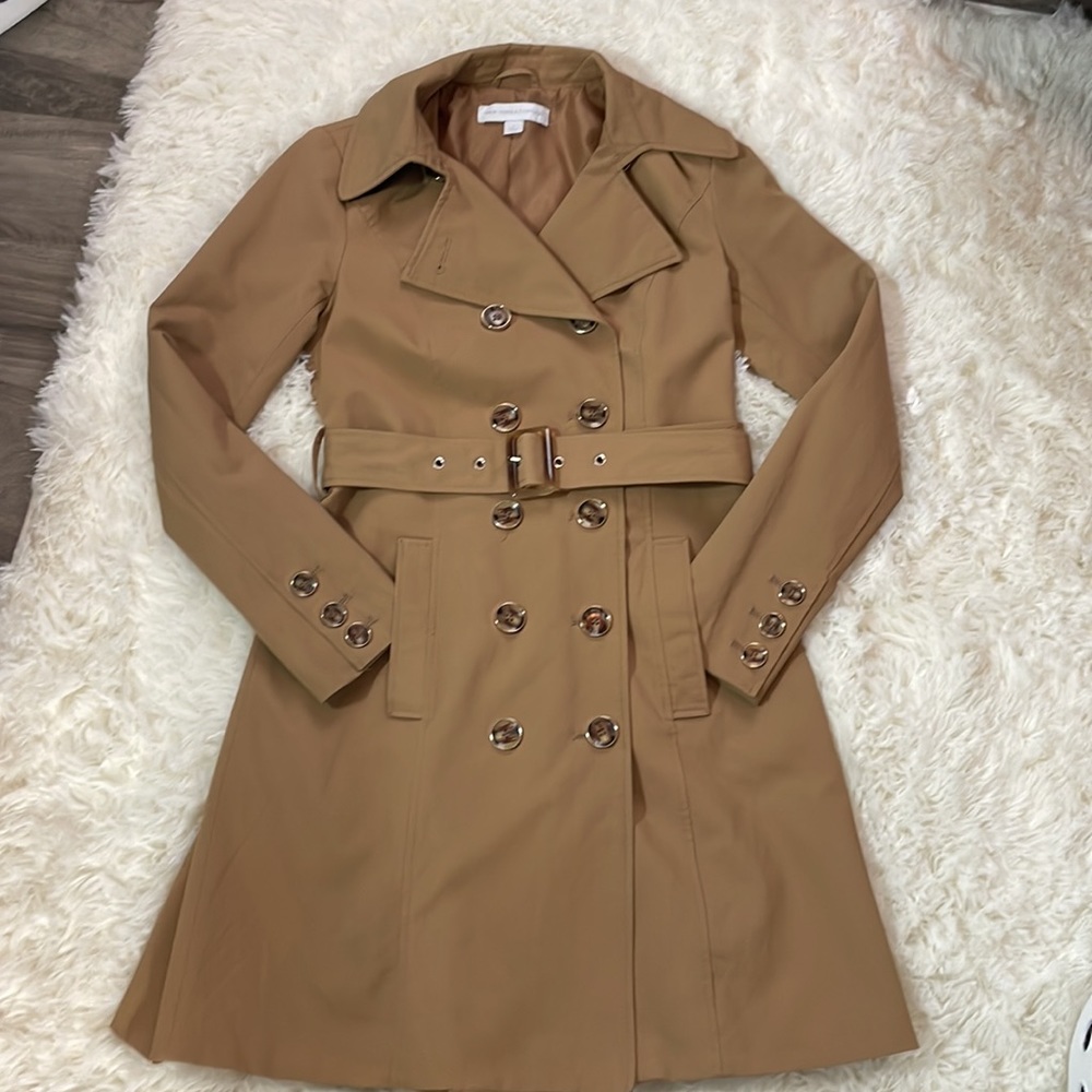 New York and Company Trench Coat XS